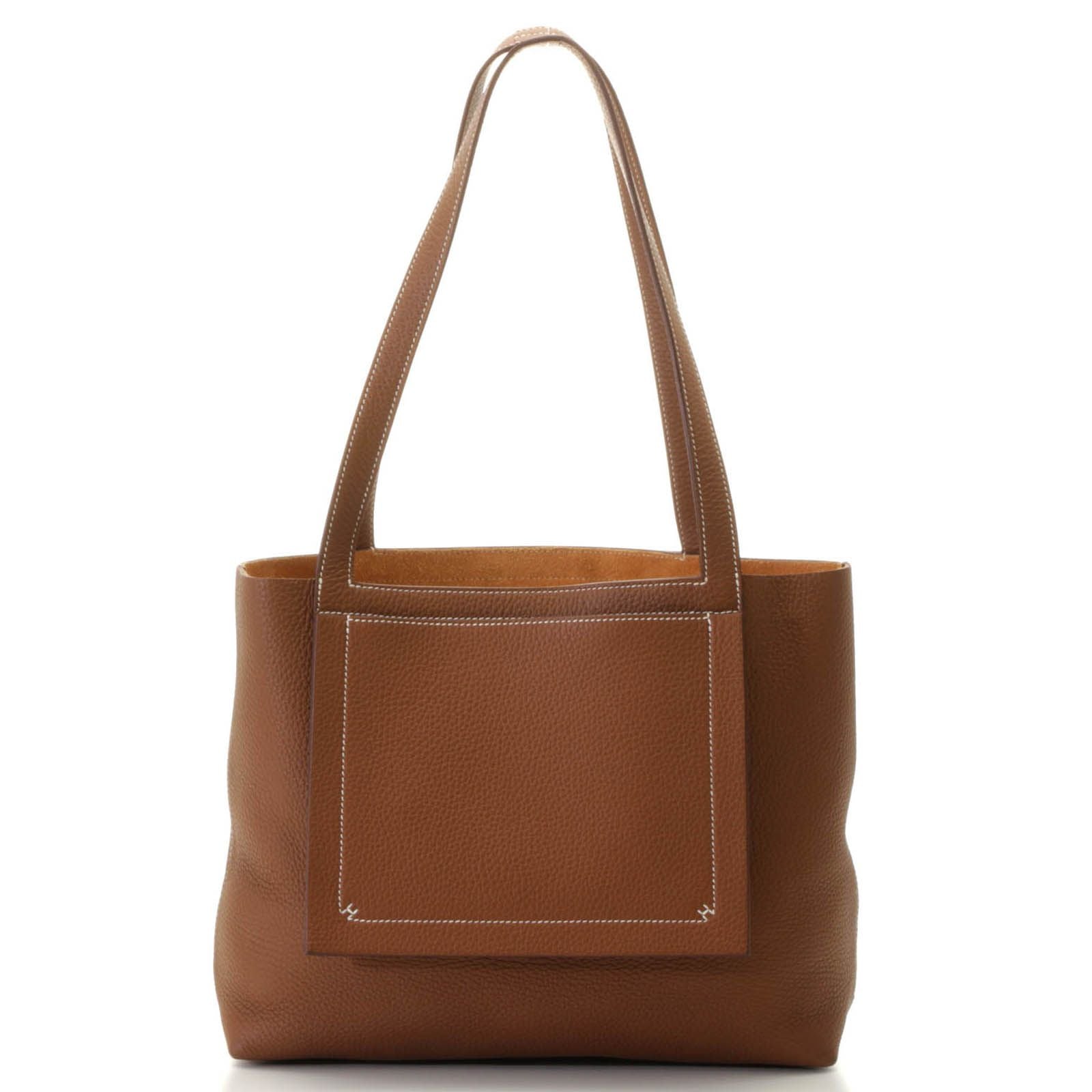 Hermes Cabas Sellier 31 Gold Tote Taurillon Clemence