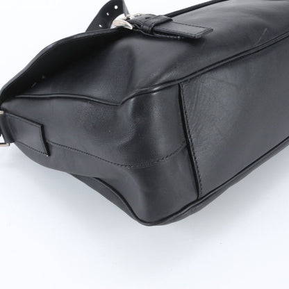 Prada Leather Shoulder Bag Crossbody Messenger Business — view 5