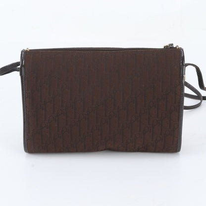 Dior Vintage Trotter Leather Shoulder Bag — view 3