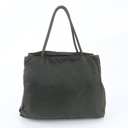 Prada Tessuto Nylon Triangle Logo Tote — view 3
