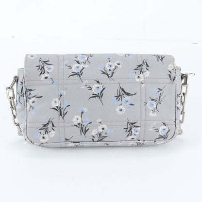 Prada Saffiano Soft Flower Print Chain Shoulder Bag — view 3