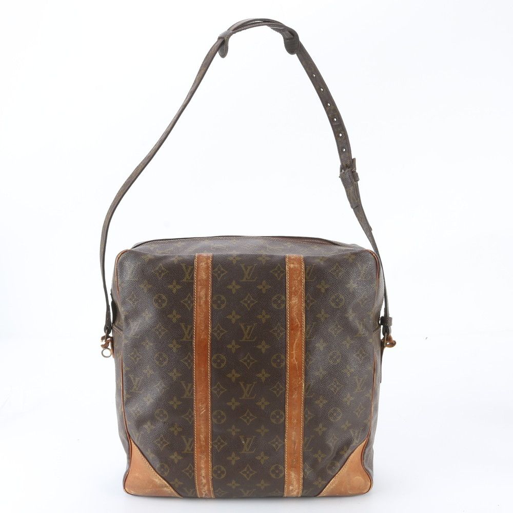 Louis Vuitton Monogram Grand Malso Leather Shoulder Bag Business