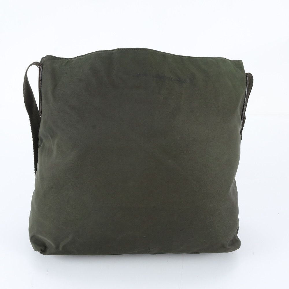 Prada Tessuto Nylon Triangle Logo Shoulder Bag Crossbody Messenger Business — view 3