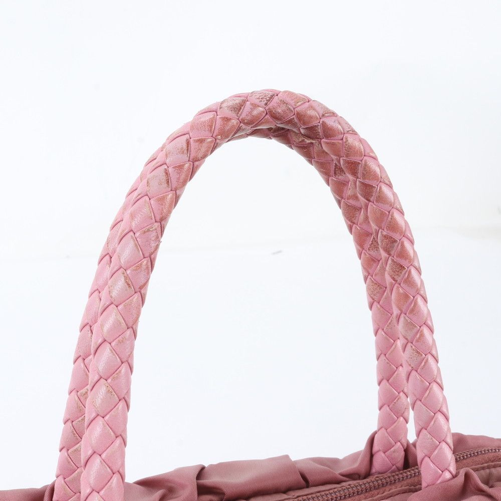 Prada Tessuto Nylon Leather 2-Way Shoulder Bag — view 2
