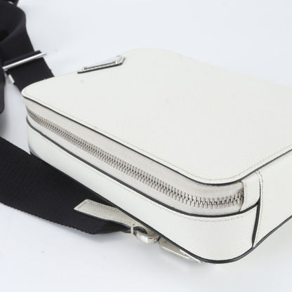 Prada Saffiano Leather 2-Way Belt Bag Crossbody Body Waist Pouch — view 6