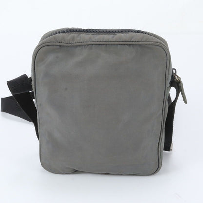 Prada Tessuto Nylon Shoulder Bag Khaki Crossbody Messenger Business — view 3