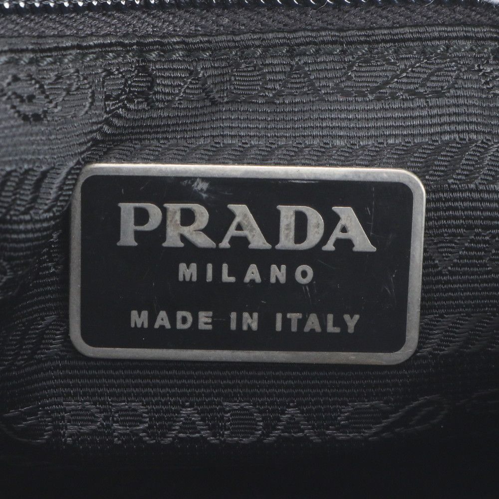 Prada Tessuto Nylon Shoulder Bag Khaki Crossbody Messenger Business — view 8