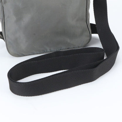 Prada Tessuto Nylon Shoulder Bag Khaki Crossbody Messenger Business — view 2
