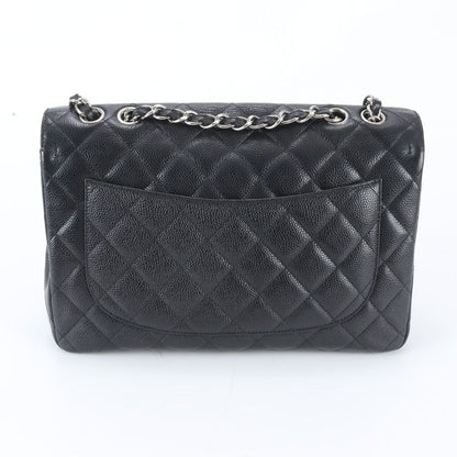 Chanel Big Quilted Caviar Leather 2-Way Shoulder Bag — view 4