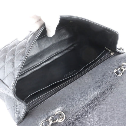Chanel Big Quilted Caviar Leather 2-Way Shoulder Bag — view 8
