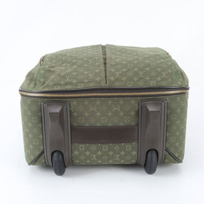 Louis Vuitton Monogram Mini Annette Leather Suitcase Carry Case Bag — view 8