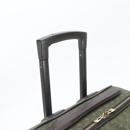 Louis Vuitton Monogram Mini Annette Leather Suitcase Carry Case Bag — view 3