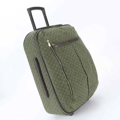 Louis Vuitton Monogram Mini Annette Leather Suitcase Carry Case Bag