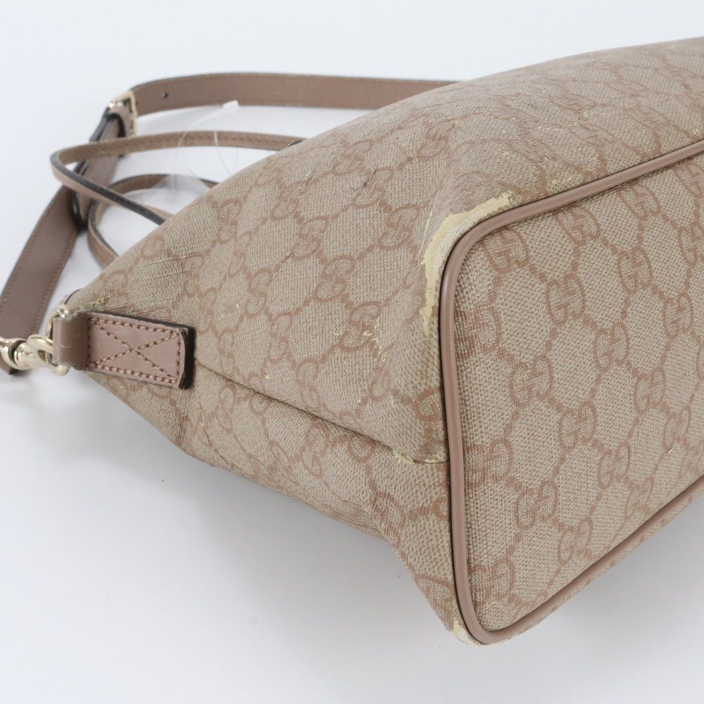 Gucci GG Supreme Leather 2-Way Shoulder Bag Crossbody — view 7