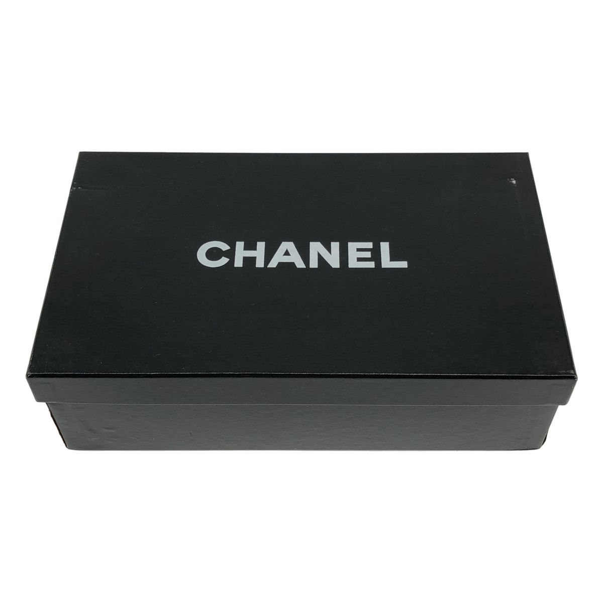 Chanel Ballerina Ballet Shoes White Gray — view 8