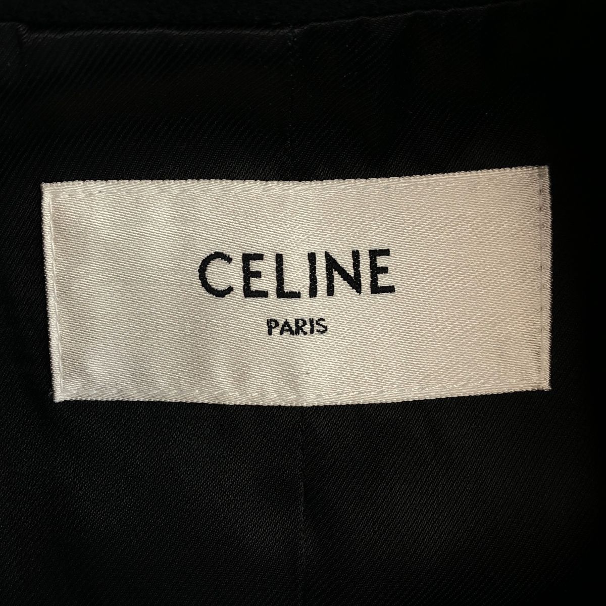 Celine Seventies Pea Coat Black 38 — view 6