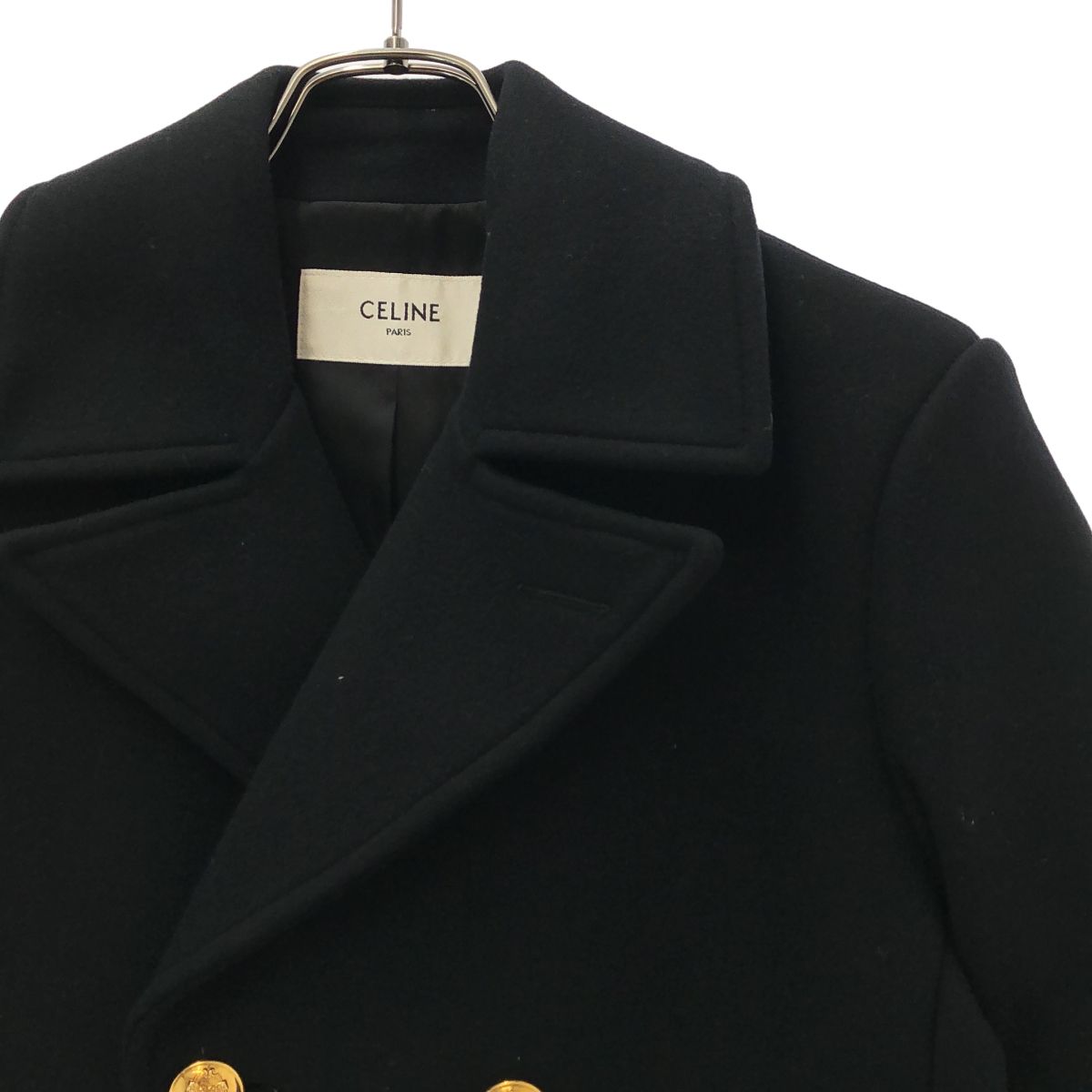 Celine Seventies Pea Coat Black 38 — view 2