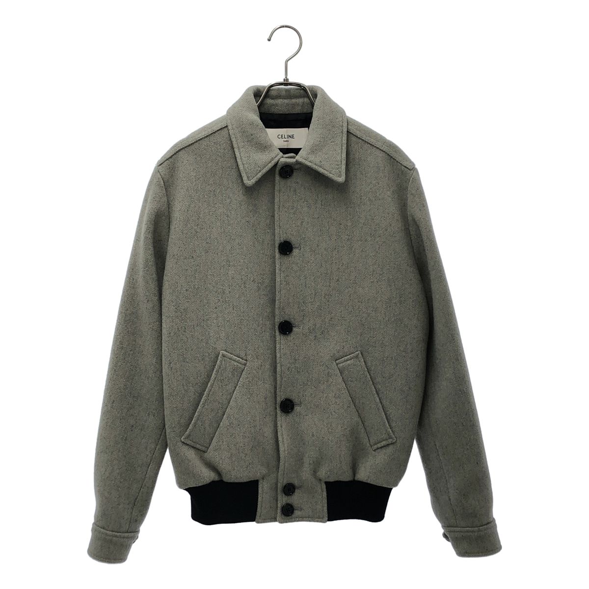 Celine Teddy Jacket Gray 34