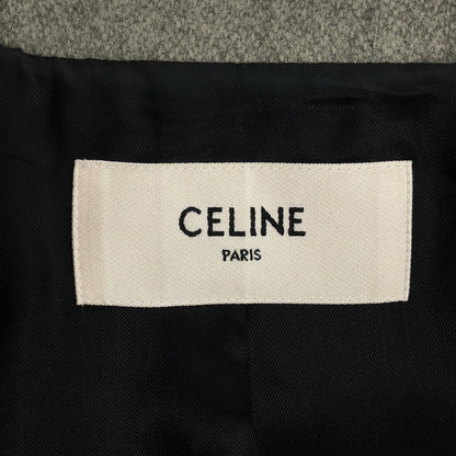 Celine Teddy Jacket Gray 34 — view 6