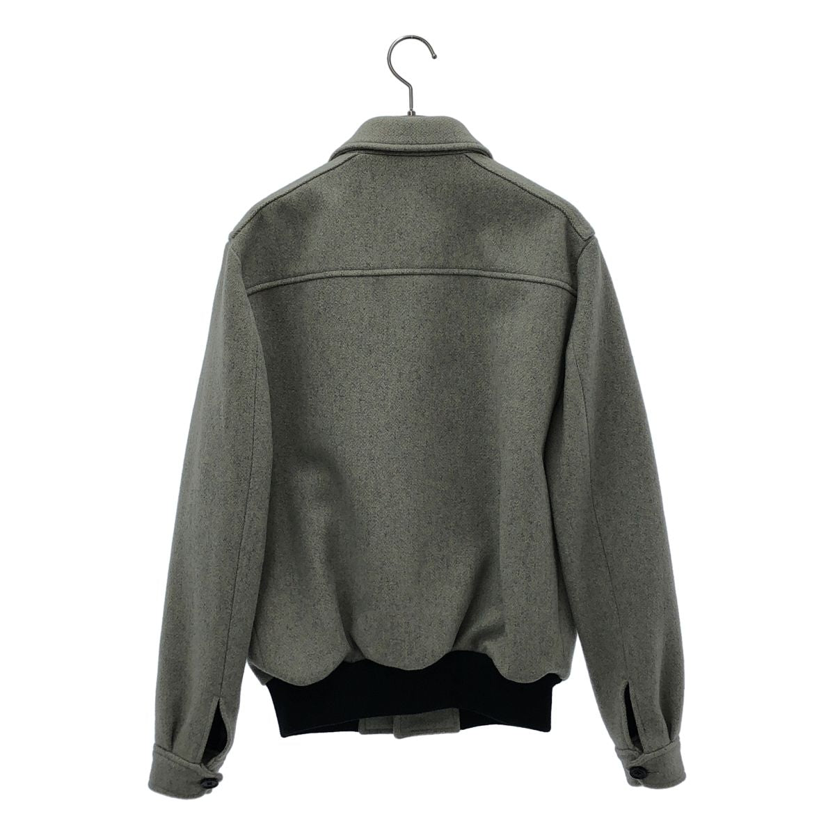 Celine Teddy Jacket Gray 34 — view 5