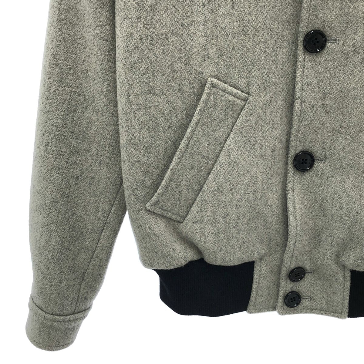 Celine Teddy Jacket Gray 34 — view 3