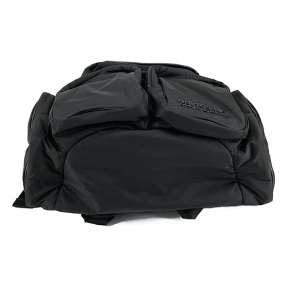 Moncler Adidas Nylon Leather Piping Backpack Black — view 5