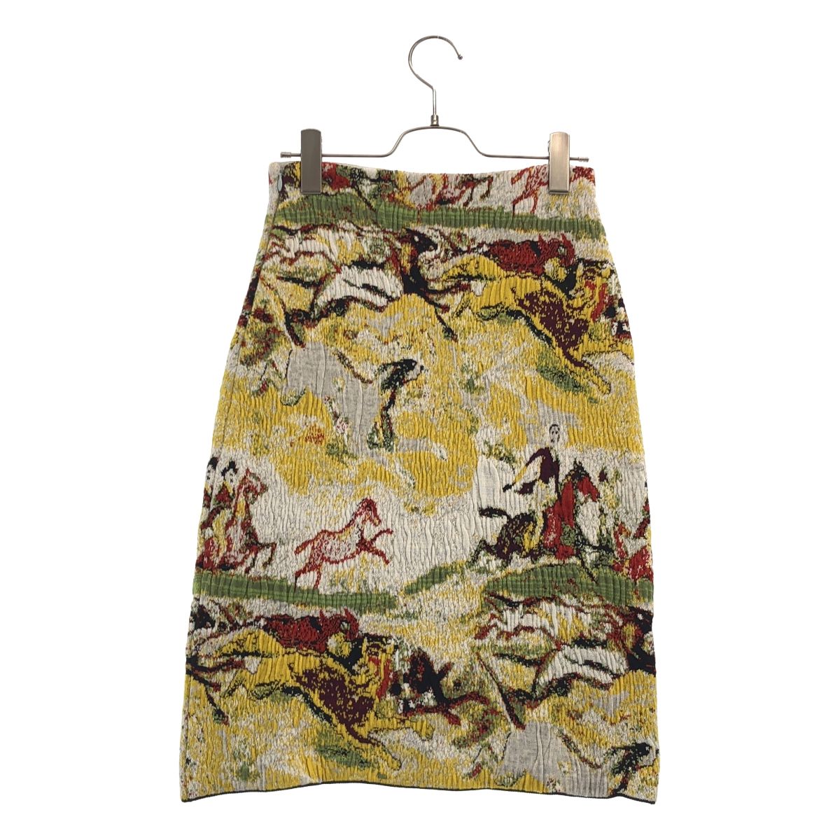 Dior Jacquard Knit Skirt Multicolor 34 — view 4
