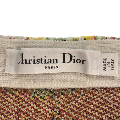 Dior Jacquard Knit Skirt Multicolor 34 — view 5