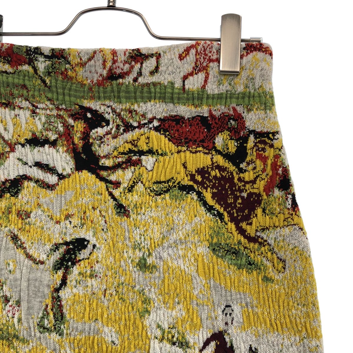 Dior Jacquard Knit Skirt Multicolor 34 — view 2