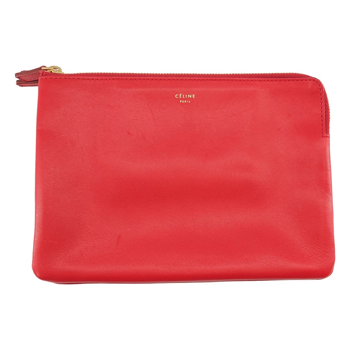 Celine Trio Leather Pouch