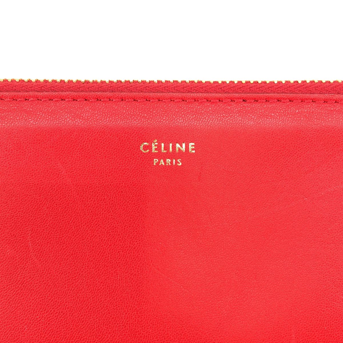 Celine Trio Leather Pouch — view 3