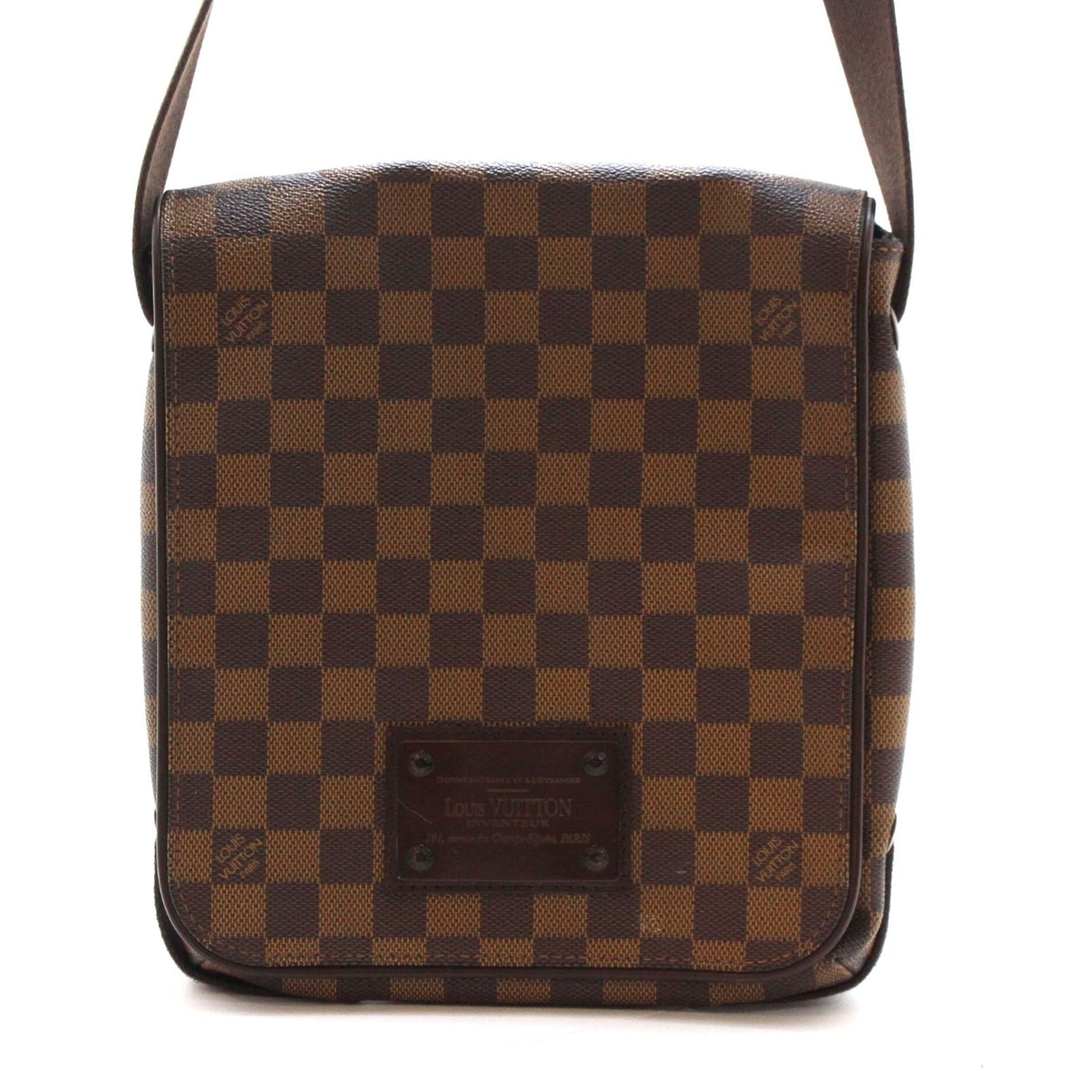 Louis Vuitton Brooklyn PM Shoulder Bag Damier Canvas