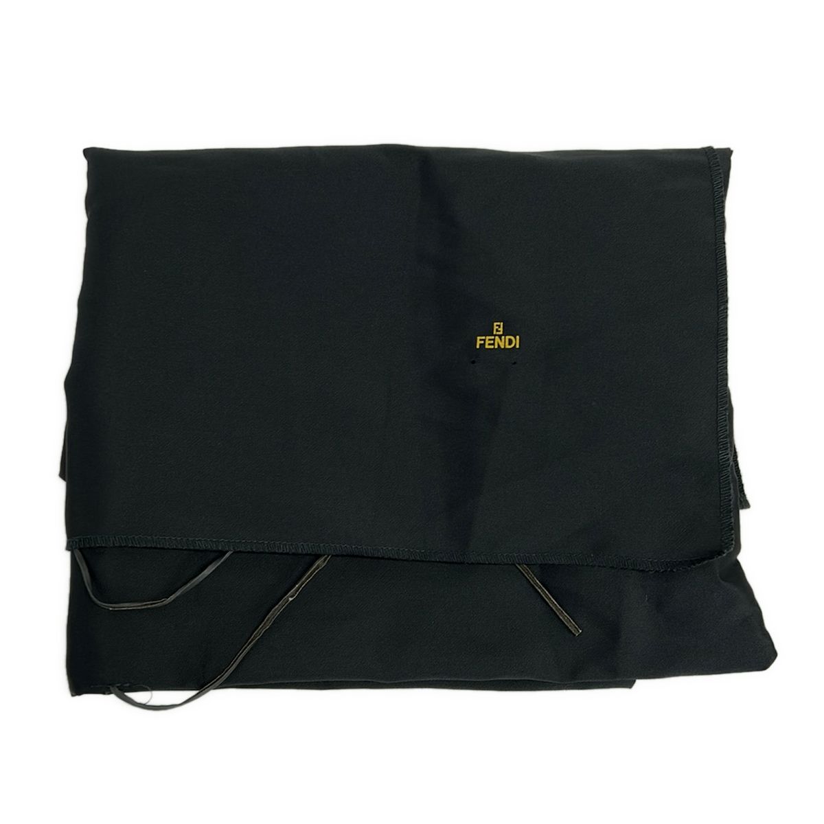 Fendi Shawl Black Cashmere Scarf — view 5