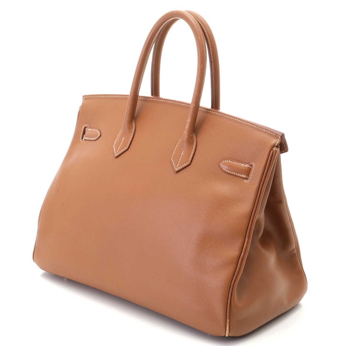 Hermes Birkin 35 Gold Handbag Courchevel — view 2