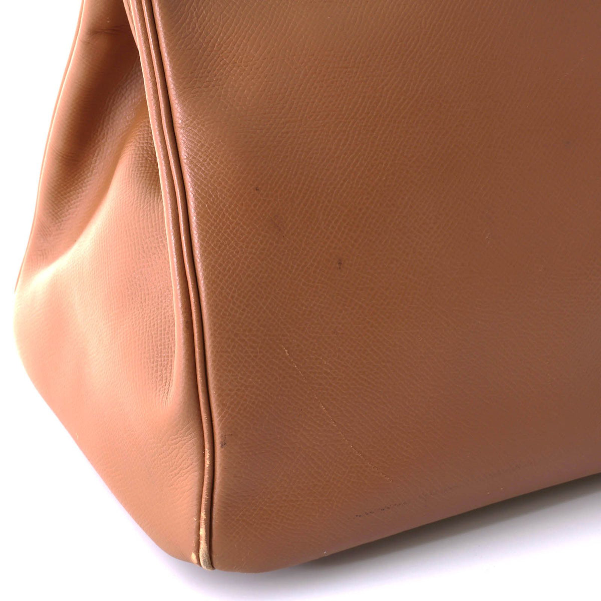 Hermes Birkin 35 Gold Handbag Courchevel — view 8
