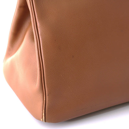 Hermes Birkin 35 Gold Handbag Courchevel — view 8