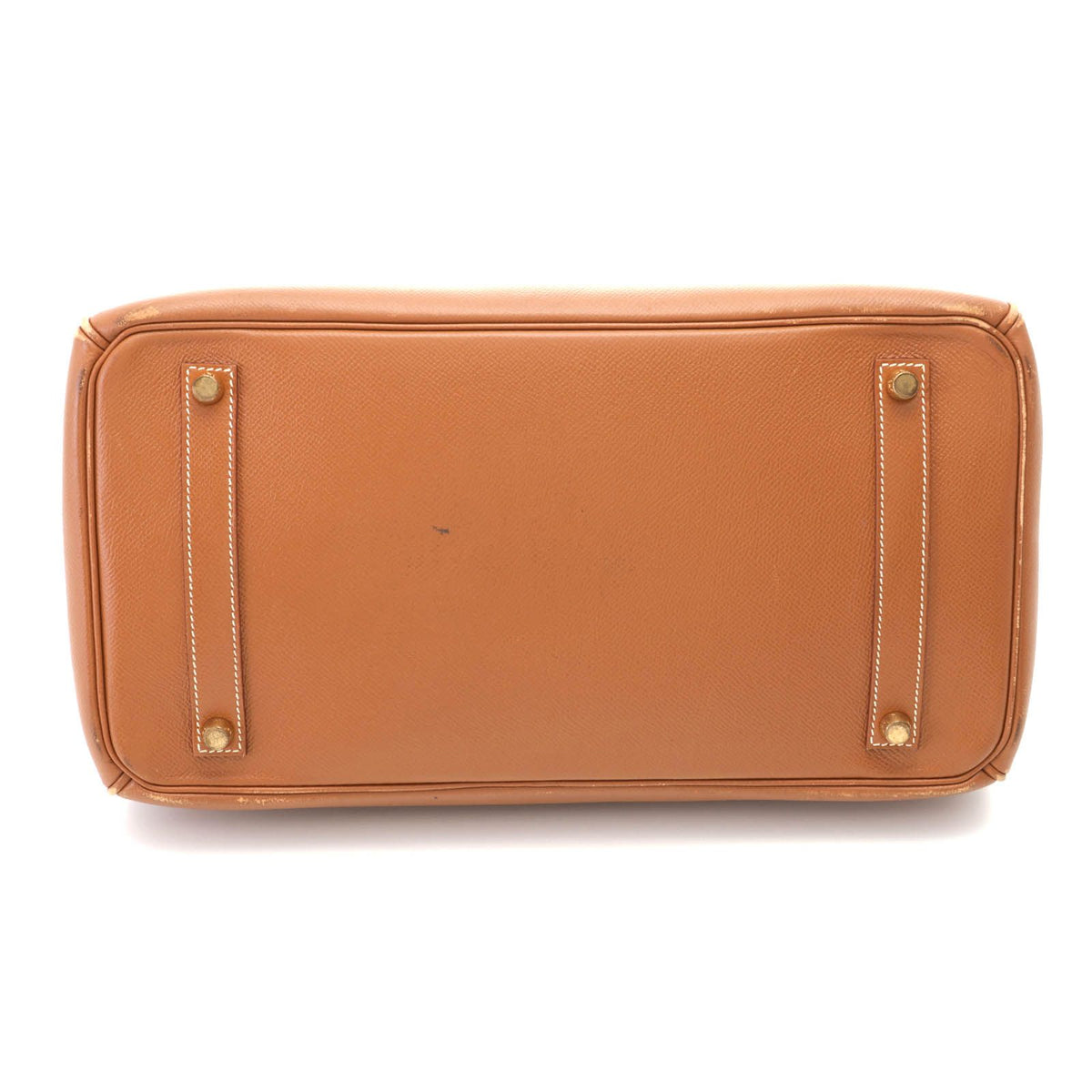 Hermes Birkin 35 Gold Handbag Courchevel — view 3