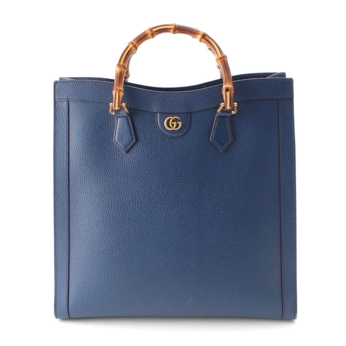 Gucci Diana Bamboo Handle 2-Way Handbag Blue
