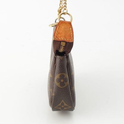 Louis Vuitton Mini Pochette Accessoires Monogram Pouch Brown — view 4