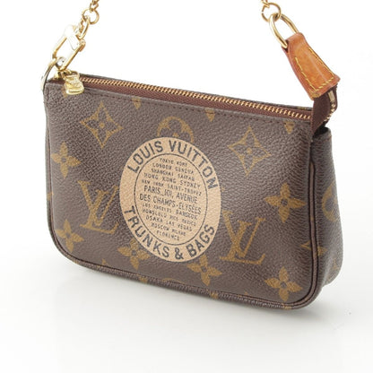 Louis Vuitton Mini Pochette Accessoires Monogram Pouch Brown — view 3
