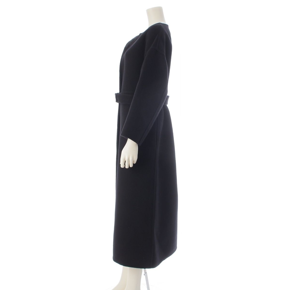 Dior Wool Silk Oblique Coat Black 36 — view 3