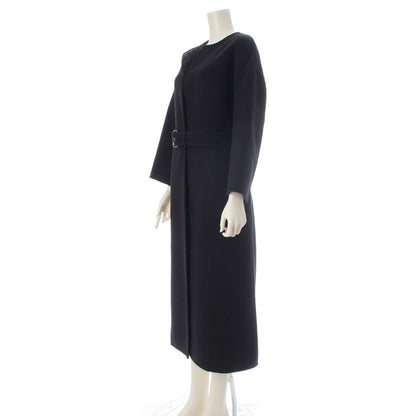 Dior Wool Silk Oblique Coat Black 36 — view 2