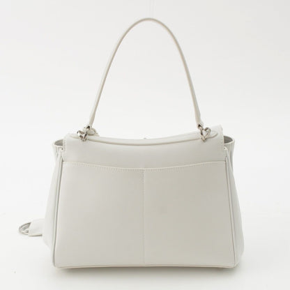Balenciaga Rodeo Small Leather 2-Way Handbag White — view 4