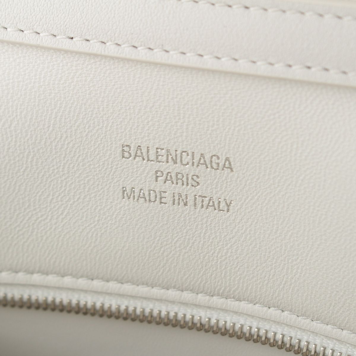 Balenciaga Rodeo Small Leather 2-Way Handbag White — view 7