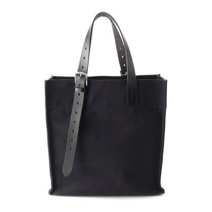 Hermes Etriviere 41 Wargoing Canvas Tadelakt Tote Black