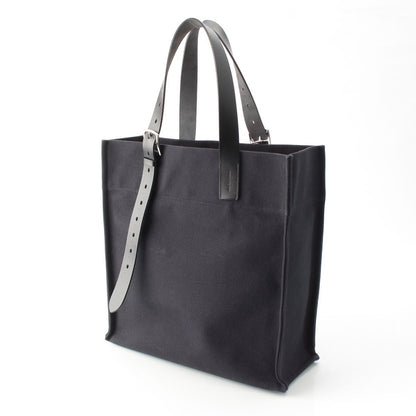 Hermes Etriviere 41 Wargoing Canvas Tadelakt Tote Black — view 2