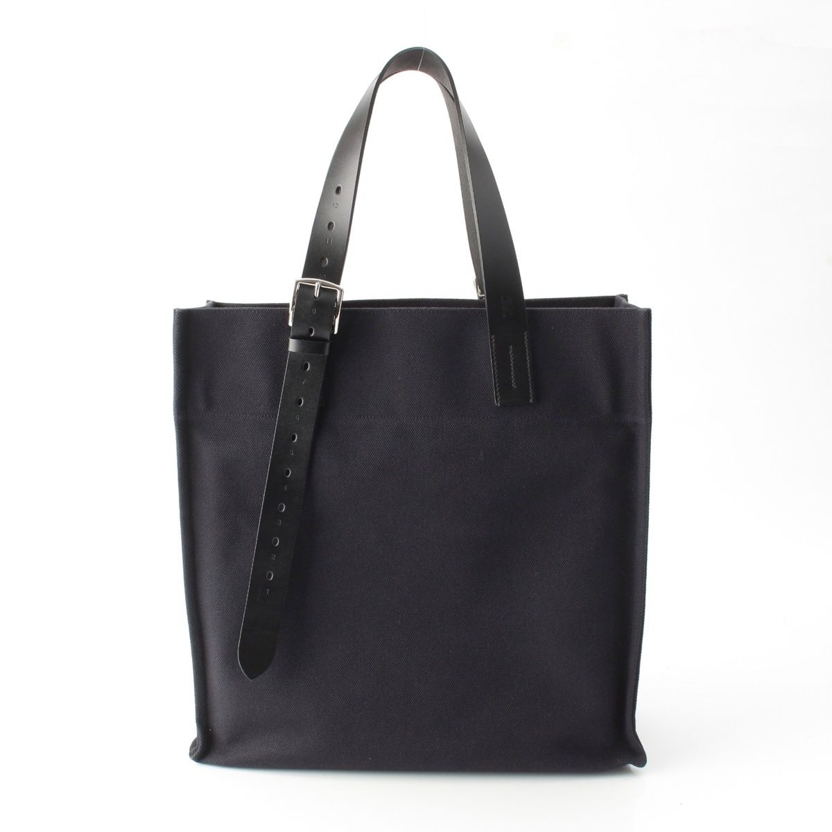 Hermes Etriviere 41 Wargoing Canvas Tadelakt Tote Black — view 4