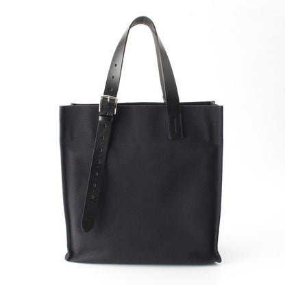 Hermes Etriviere 41 Wargoing Canvas Tadelakt Tote Black — view 4