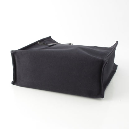 Hermes Etriviere 41 Wargoing Canvas Tadelakt Tote Black — view 5