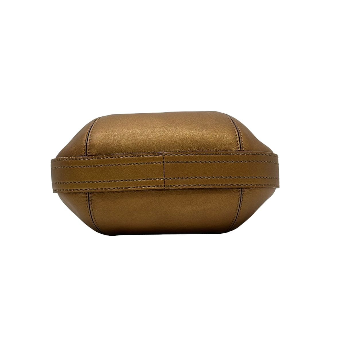 Loewe Handbag Fiesta Gold Leather — view 5